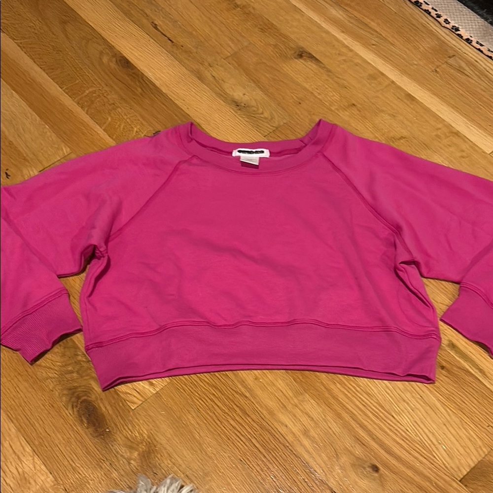 Suzette Girls Pink Kids Sweatshirt Size XL